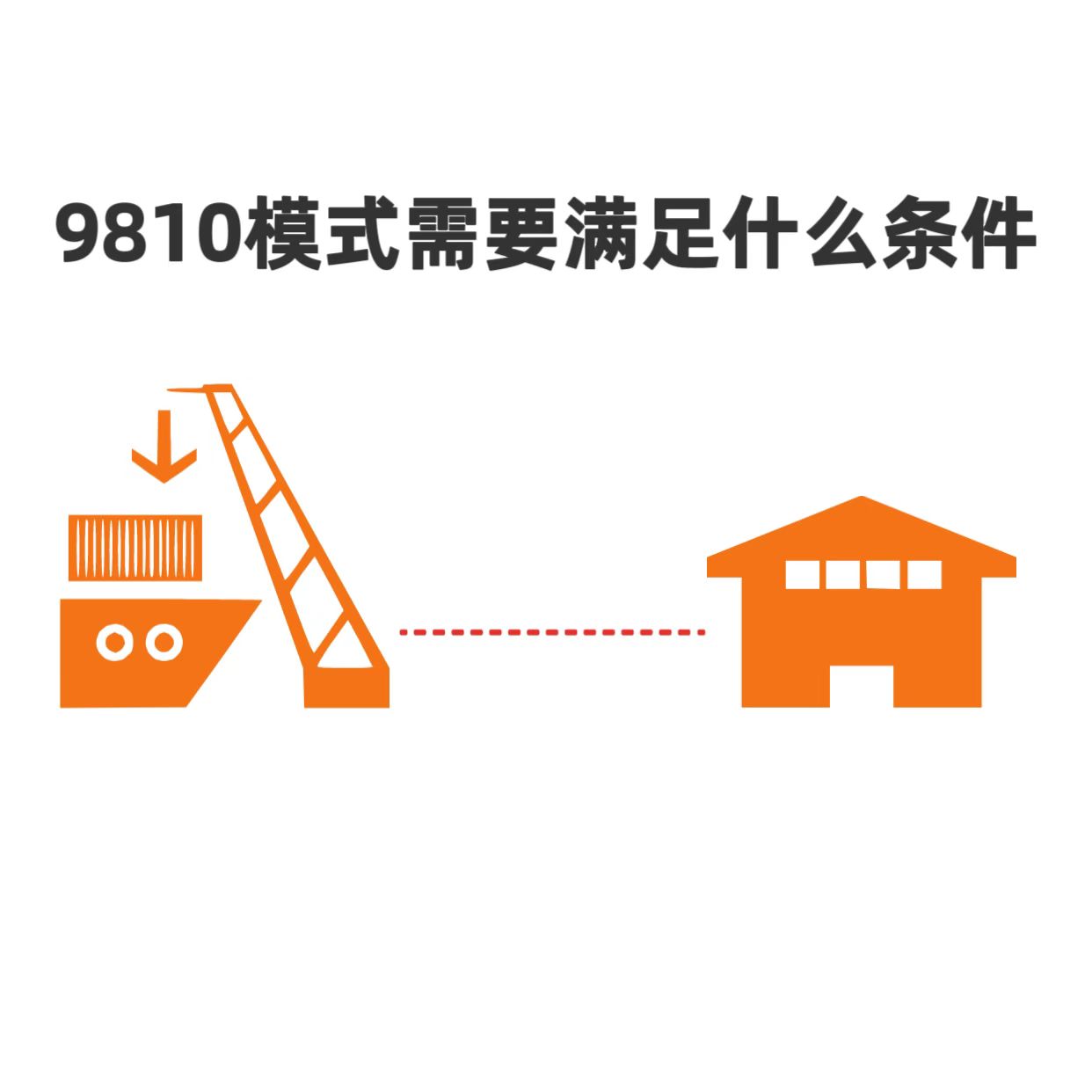 广州跨境电商走9810模式，